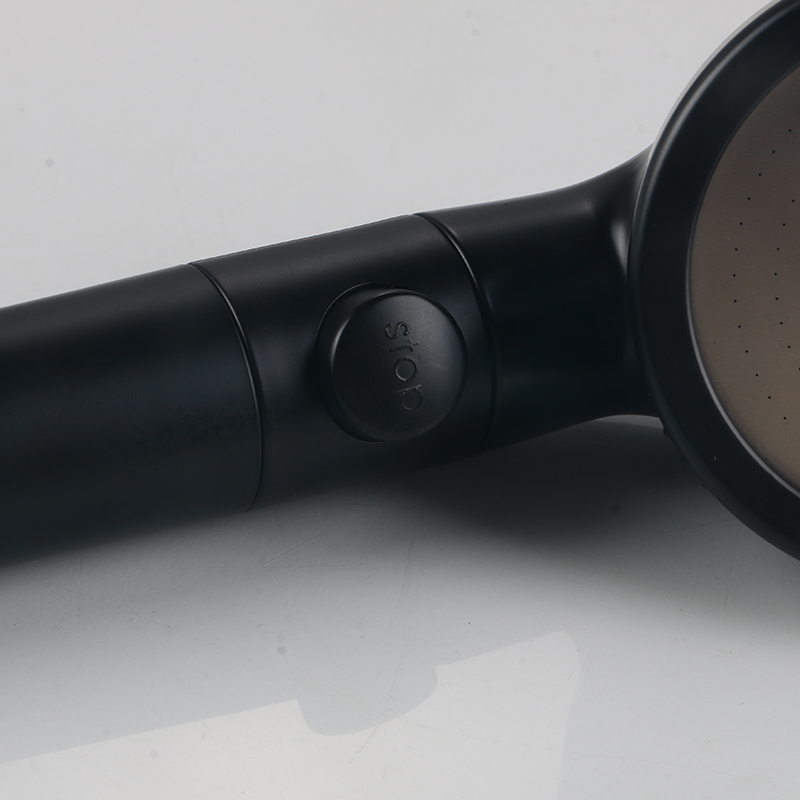 Soffione doccia giapponese nero