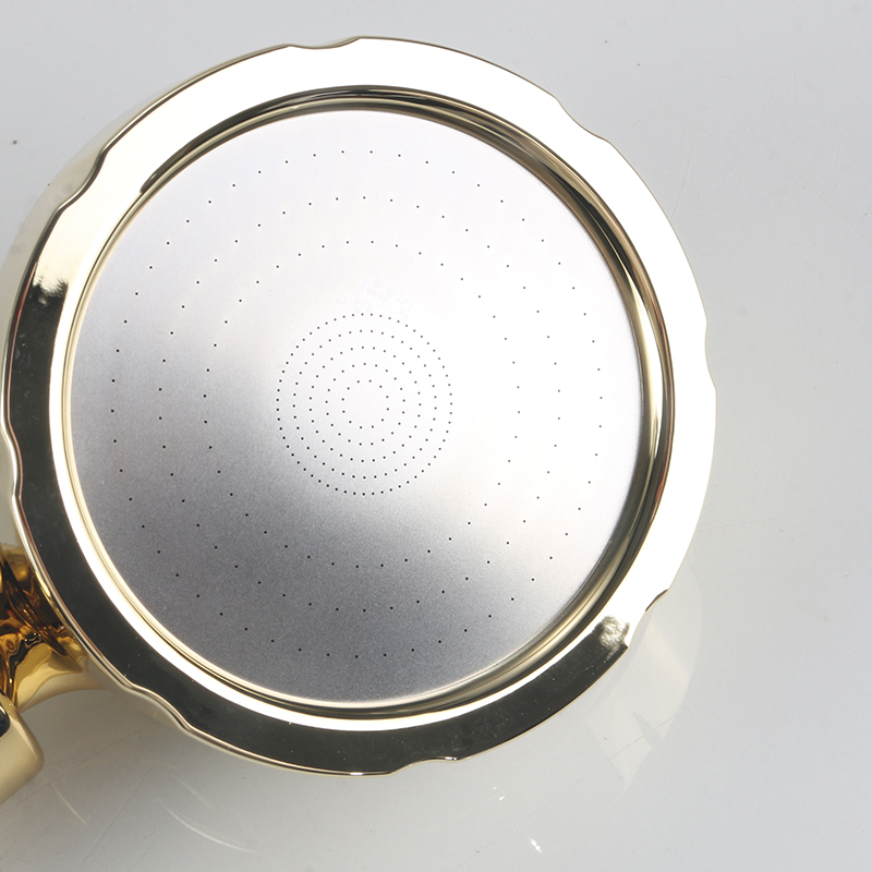 Soffione doccia giapponese in oro